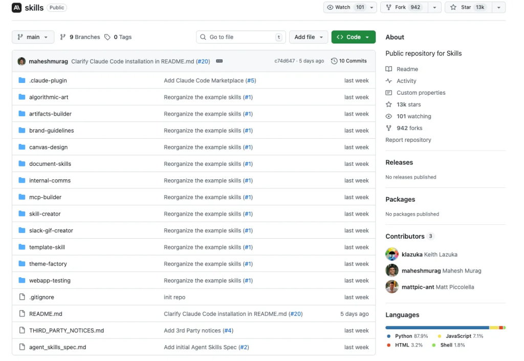 Claude code AI 技能神器：Anthropic Skills！-AIGC社区